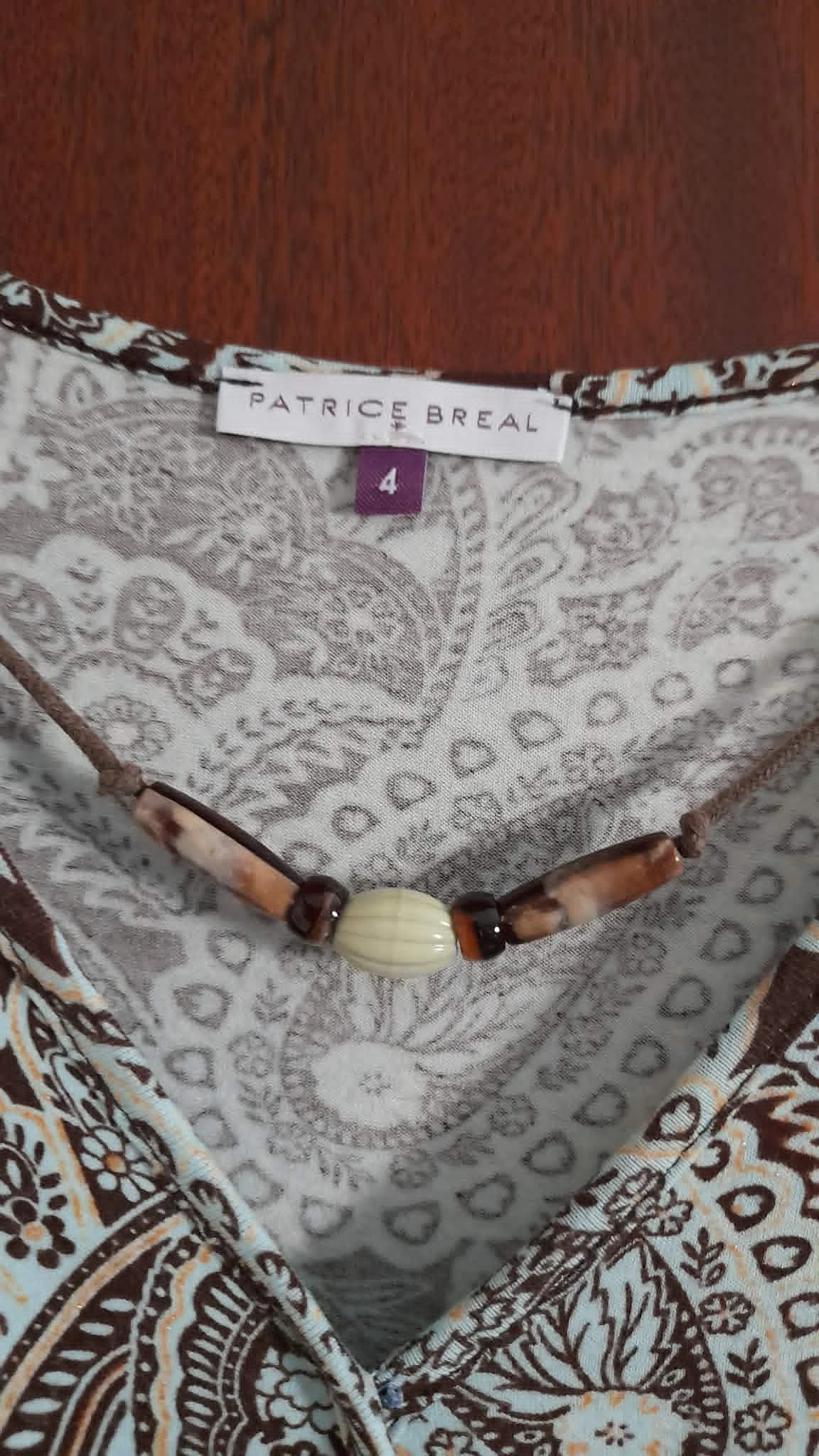 Túnica estampada elástica – photo 2